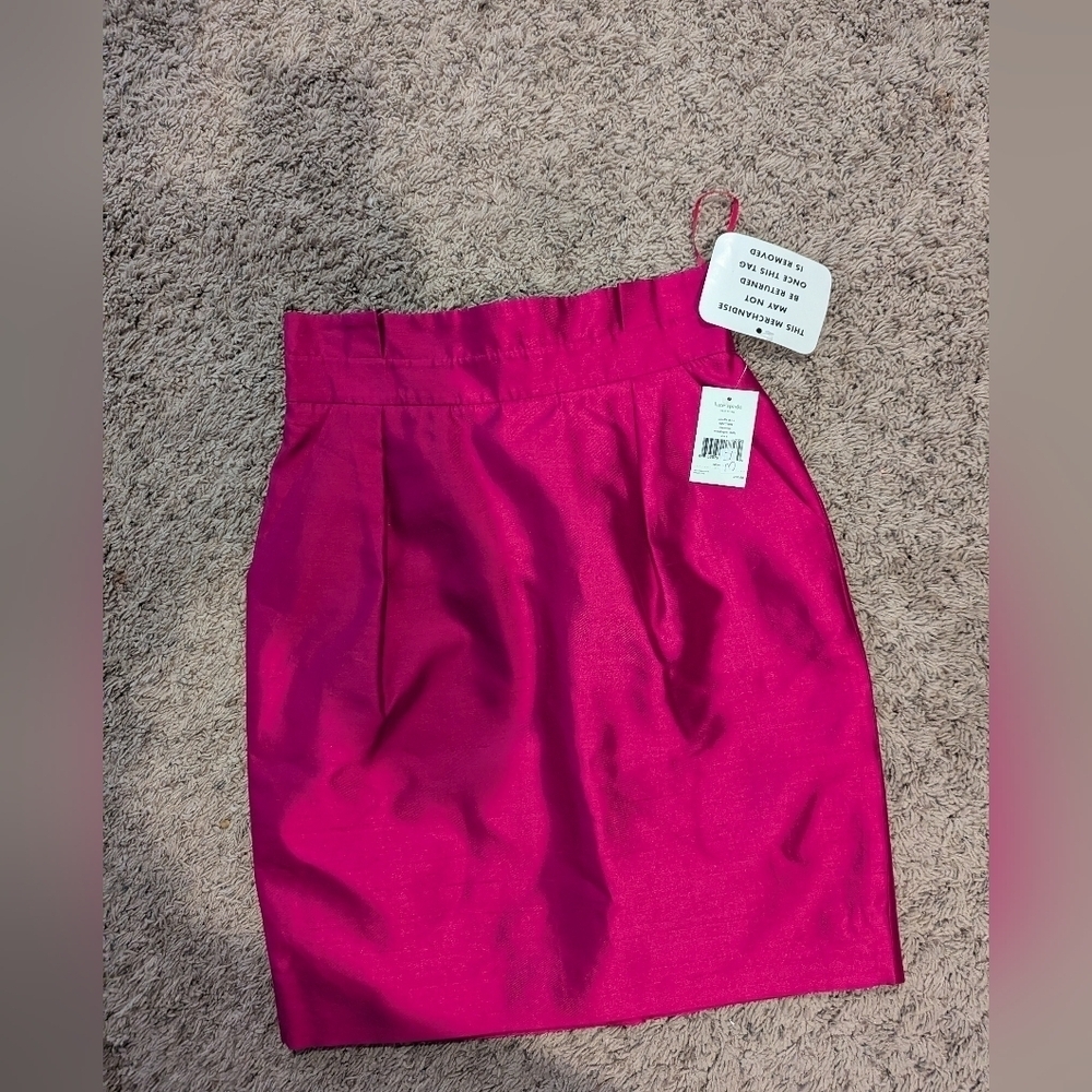 NWT Kate Spade Barbie pink Janelle skirt size 4